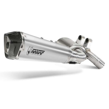 Mivv DELTA RACE Inox-approved muffler (B.038.LDRX) BMW F900R