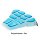 Coussin de selle Wild Ass SPORT AIRGEL (Polyuréthane + Gel)