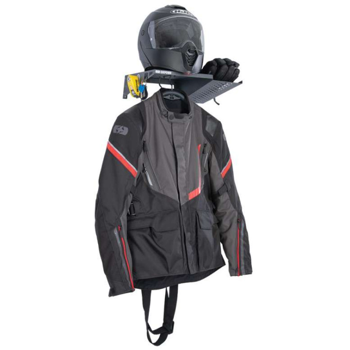 Oxford ZERO-G wall-mounted helmet/glove/glove rack