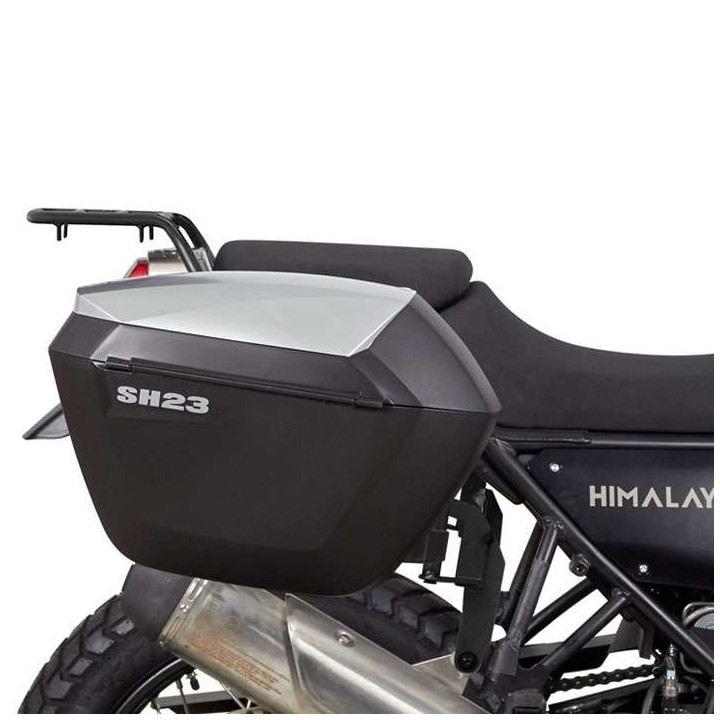 Kit valises Shad SH23 capots alu + supports 3P (R0HM49IF) HIMALAYAN 400