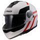 LS2 FF908 STROBE II AUTOX modular helmet White/Red 22.06