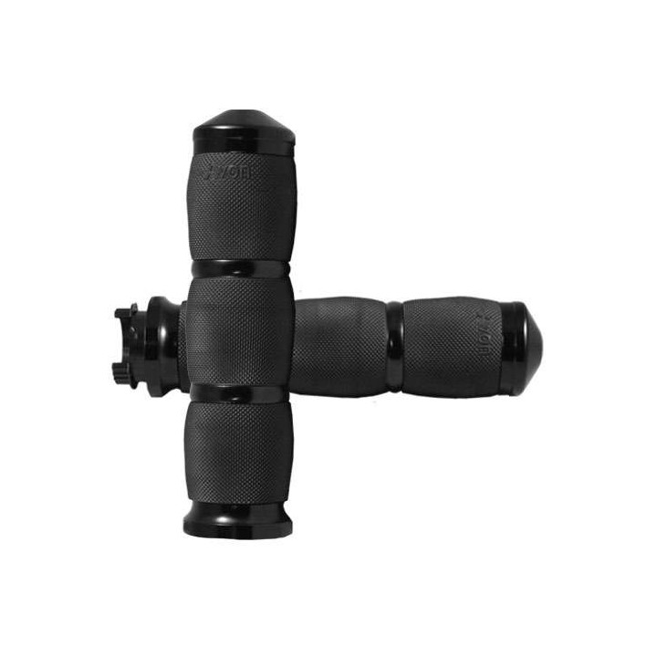 Motorcycle grips AVON AIR CUSHIONED GRIPS Black 22mm