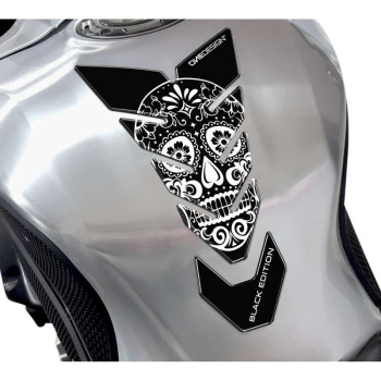 Protection de réservoir moto OneDesign BLACK ED. SKULL CGBE6P