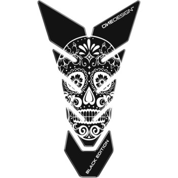 Protection de réservoir moto OneDesign BLACK ED. SKULL CGBE6P