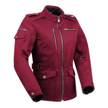 Segura LADY LEYTON BORDEAUX women's motorcycle jacket