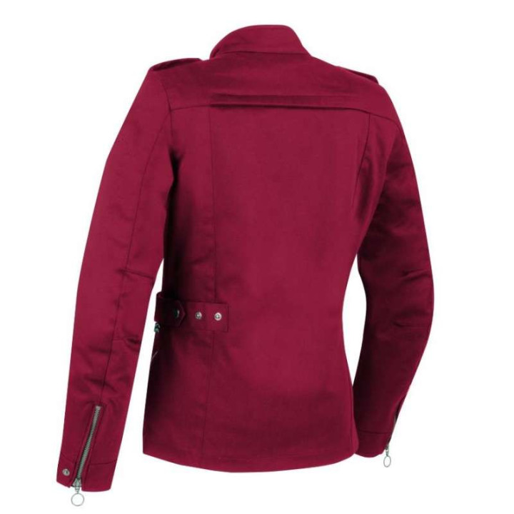 Segura LADY LEYTON BORDEAUX women's motorcycle jacket