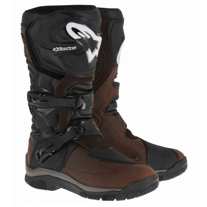 Motorcycle boots Alpinestars COROZAL ADVENTURE DRYSTAR WP Oiled leather
