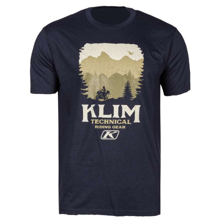 Klim T-shirt BADLANDS NAVY