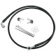Drag Spec front brake hose kit Black Harley SPORTSTER XL883C XL1200C/N 04-