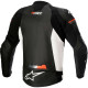 Alpinestars GP FORCE Leather Jacket Black/White/Fluorescent Red