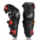 ACERBIS IMPACT EVO 3.0 Black/Red motocross knee pads