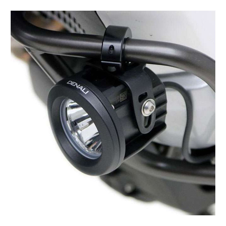 Kit for mounting DENALI lights on crash bars and 21-29mm chassis