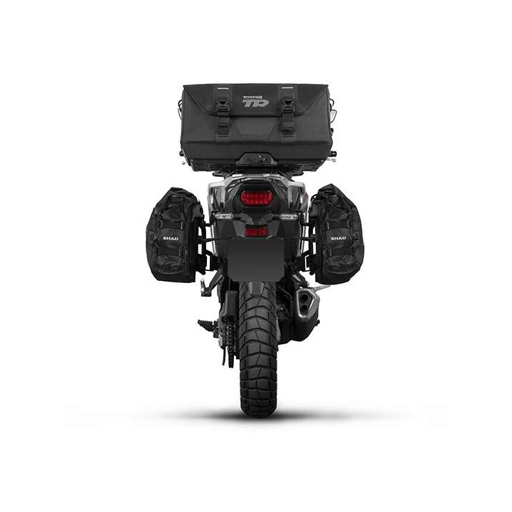 Kit sacoches Shad TERRA TR40 2x32 litres + supports TRANSALP 750