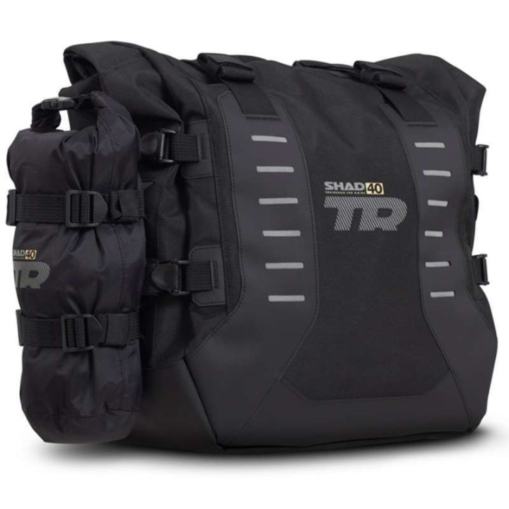 Kit sacoches Shad TERRA TR40 2x32 litres + supports TRANSALP 750