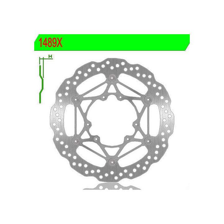 Front brake disc NG 1489X CRF250M