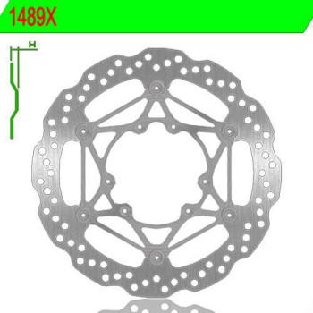 Front brake disc NG 1489X CRF250M