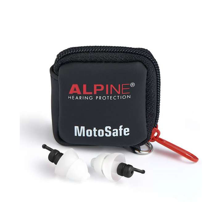 Bouchons d'oreille Alpine MotoSafe Tour +Mini Grip