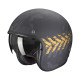 Casque Scorpion BELFAST EVO NEVADA Noir mat / Or
