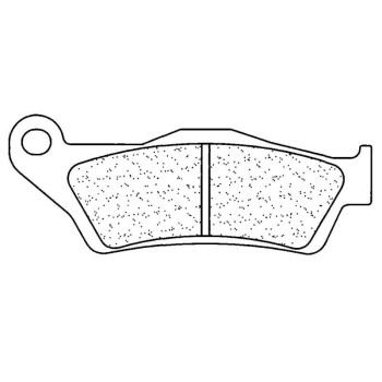 Plaquettes de frein sinter CL BRAKES 2352A3+