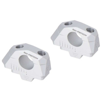Rehausseur universel avec déport réglable pour guidon 28 mm SW-Motech
