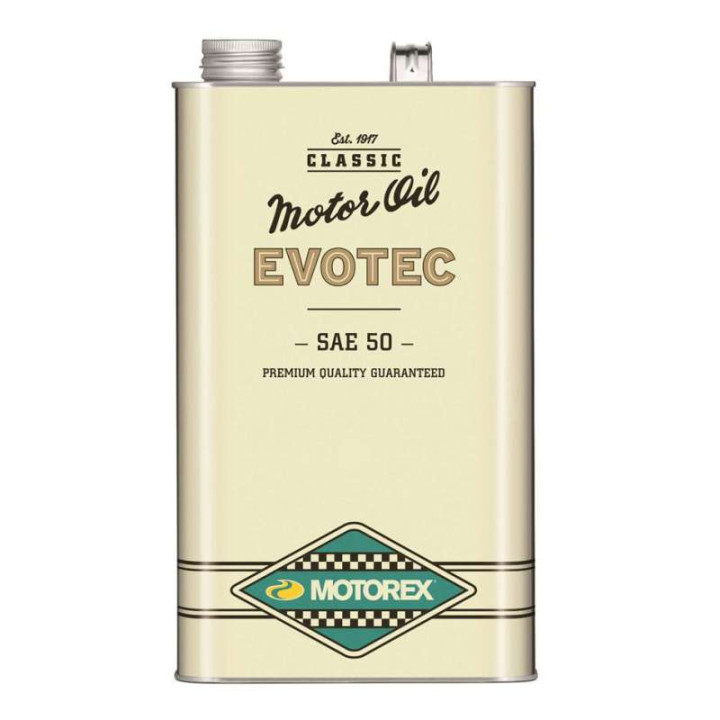 Motorex EVOTEC SAE 50 engine oil 4 liters