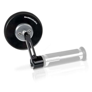 Barracuda SKIN-S handlebar-end mirrors Black