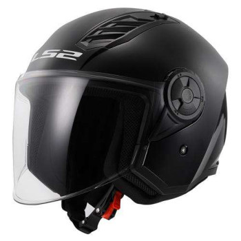 LS2 OF616 AIRFLOW II SOLID Helmet Black 22.06