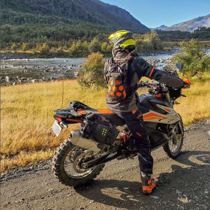 Motorcycle backpack Kriega TRAIL 9 Orange