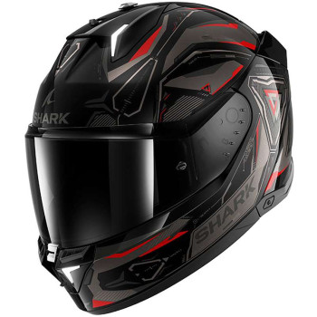 Casque moto Shark SKWAL i3 LINIK GRIS/ROUGE