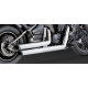Ligne complète Vance & Hines TWIN SLASH chromée (18397) Kawasaki VN900 Vulcan