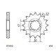 Pignon FE 15 dents pas 415 type E1410 Aprilia RS 50