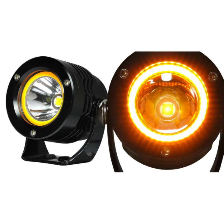 Feux additionnels + clignotants moto leds CTR BALL PLUS