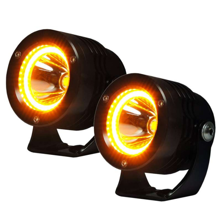 Feux additionnels + clignotants moto leds CTR BALL PLUS