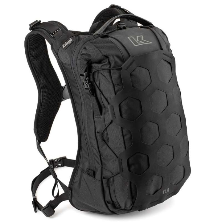 Kriega TRAIL 18 Black motorcycle backpack