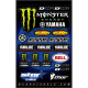 D'COR STAR MONSTER/YAMAHA sticker sheet