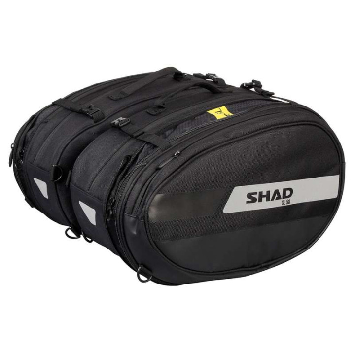 Sacoches cavalières moto Shad SL58 46-58 litres