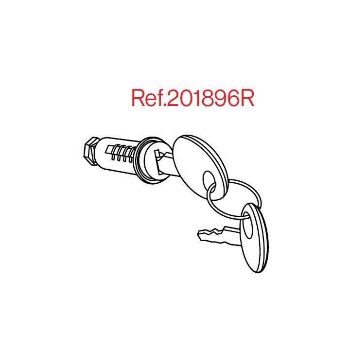 Kit serrure barillet + clés pour top case Shad SH48/SH49/SH50/SH58X/SH59X (201896R) Kit serrure barillet + clés pour top case Shad SH48/SH49/SH50/SH58X/SH59X (201896R)