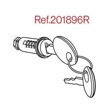 Kit serrure barillet + clés pour top case Shad SH48/SH49/SH50/SH58X/SH59X (201896R) Kit serrure barillet + clés pour top case Shad SH48/SH49/SH50/SH58X/SH59X (201896R)