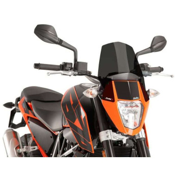 Pare-brise Puig NAKED NEW GENERATION SPORT (6009) KTM 690 DUKE Pare-brise Puig NAKED NEW GENERATION SPORT (6009) KTM 690 DUKE