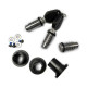 Kit serrure 3 barillets secure + clés noire pour top case Shad SH48/SH58X/SH59X (203134R)