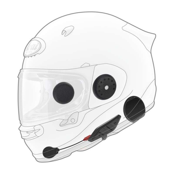 Intercom Sena ACS10 pour Arai Quantic/RX-7V/RX-7V EVO (kit pour 1 casque)
