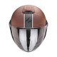 Casque moto Scorpion EXO-CITY II CARBO Marron mat / Noir