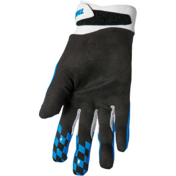 Gants moto cross Thor DRAFT BLUE/WHITE