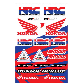 D'COR HRC sticker sheet