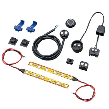 Kit feu stop led E135 pour top case Givi V47 Kit feu stop led E135 pour top case Givi V47