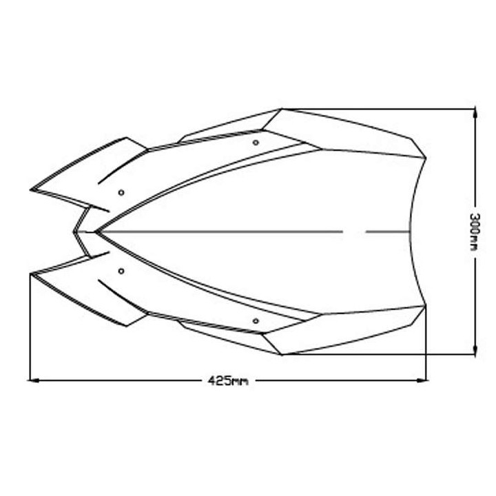 Windshield Puig NAKED NEW GENERATION TOURING (3865) Z650 2020