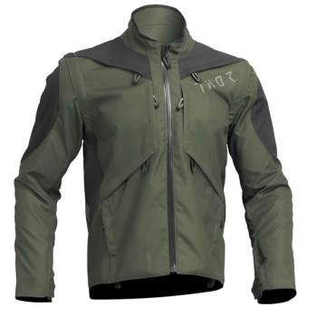 Veste enduro Thor TERRAIN ARMY CHARCOAL