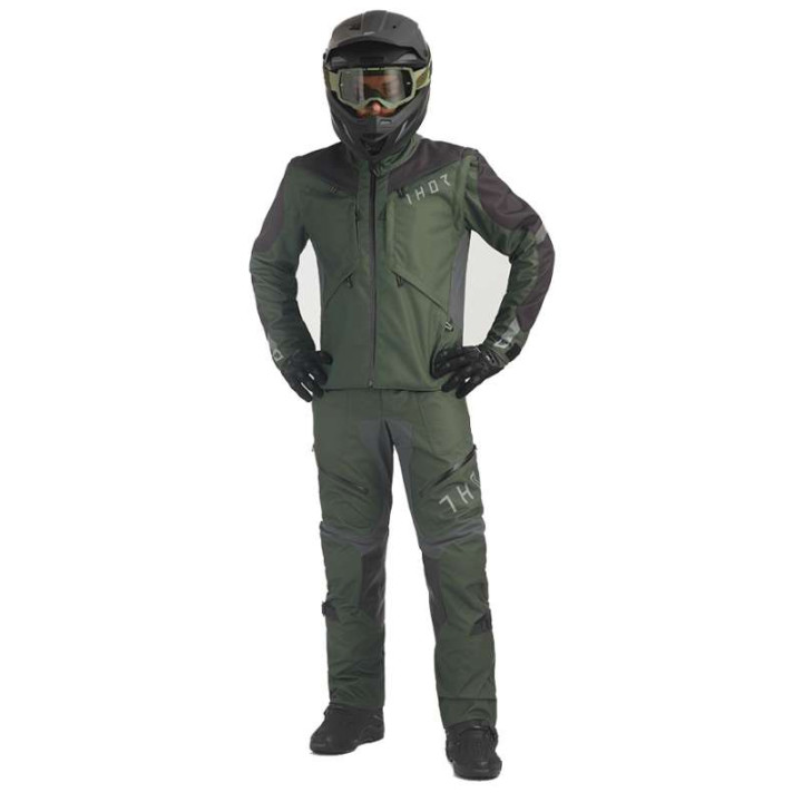 Veste enduro Thor TERRAIN ARMY CHARCOAL Veste enduro Thor TERRAIN ARMY CHARCOAL