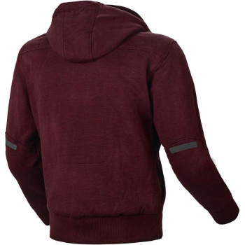 Sweat moto Macna DISTRICT Rouge Bordeaux