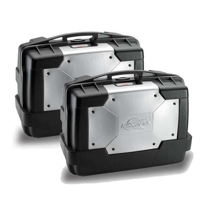 Pack motorcycle cases Kappa Monokey KGR33 GARDA 2x33L Pack motorcycle cases Kappa Monokey KGR33 GARDA 2x33L